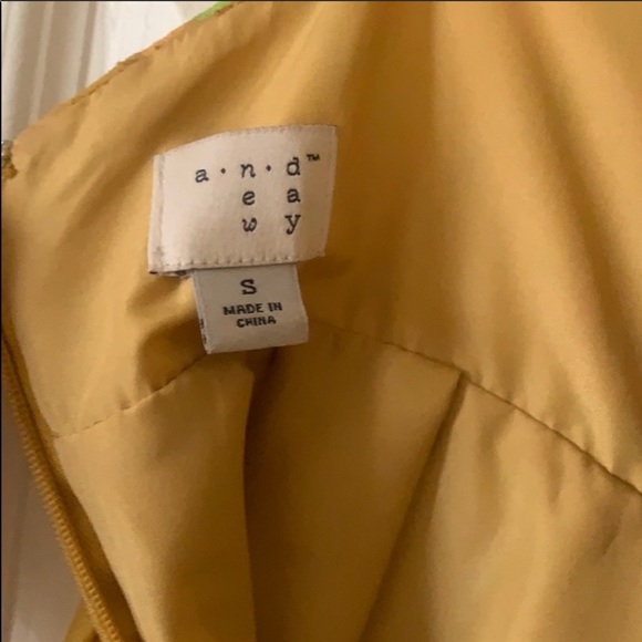 3/$25 A New Day Yellow Jumpsuit - Picture 8 of 8